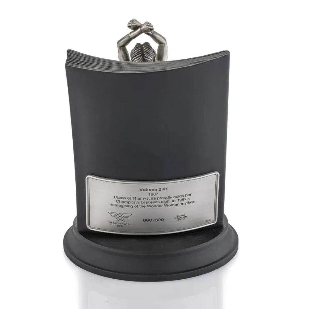 Limited Edition Wonder Woman Pewter Figurine - Silver