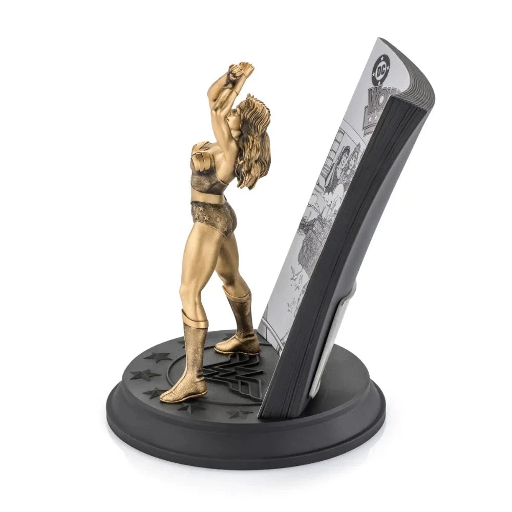 Limited Edition Wonder Woman Pewter Figurine - Gold