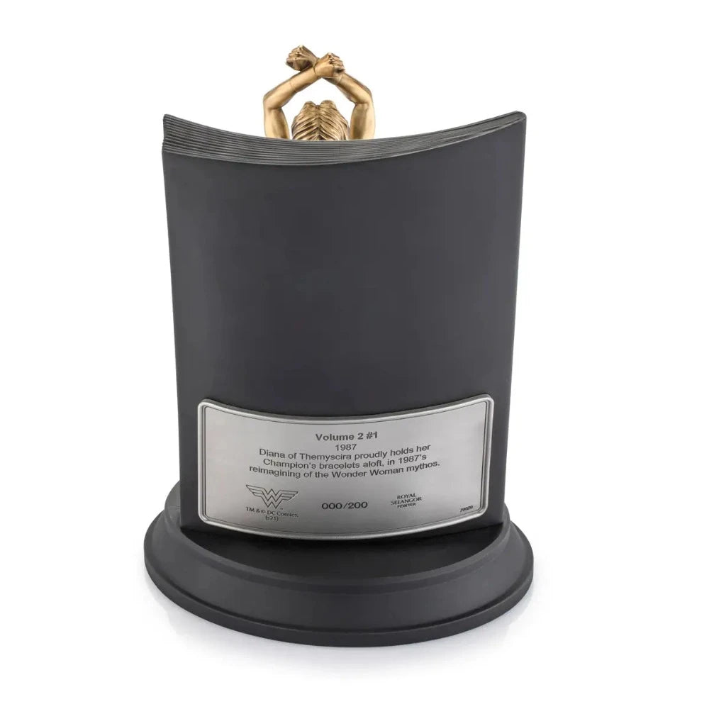Limited Edition Wonder Woman Pewter Figurine - Gold