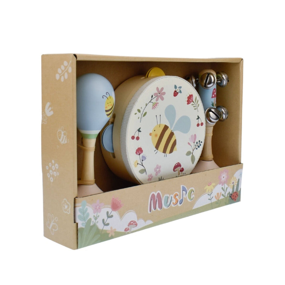 Little Music Makers - Wooden Bee Instrument - Set of 3