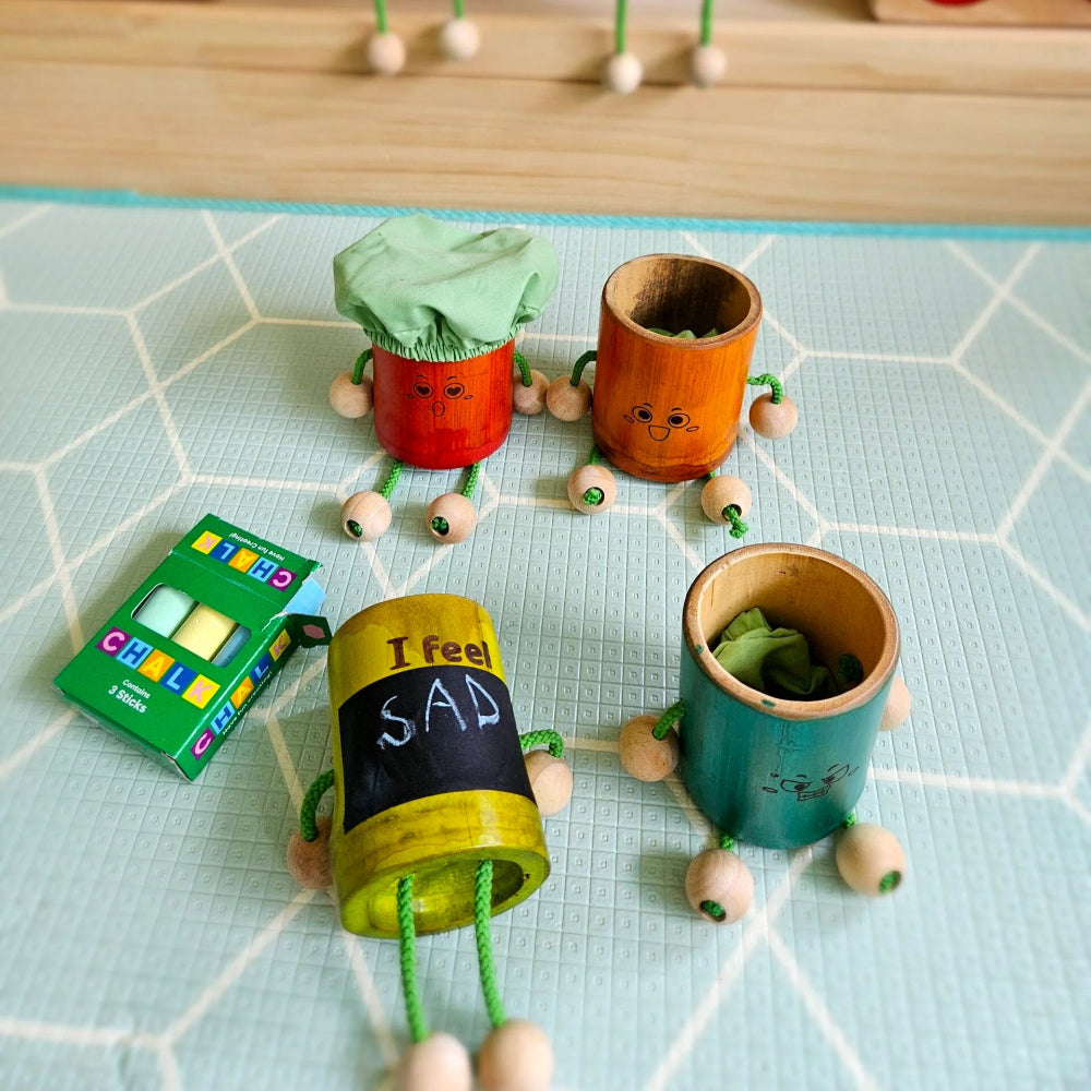 Little Owl Bamboo Buddies - Emotion Edition