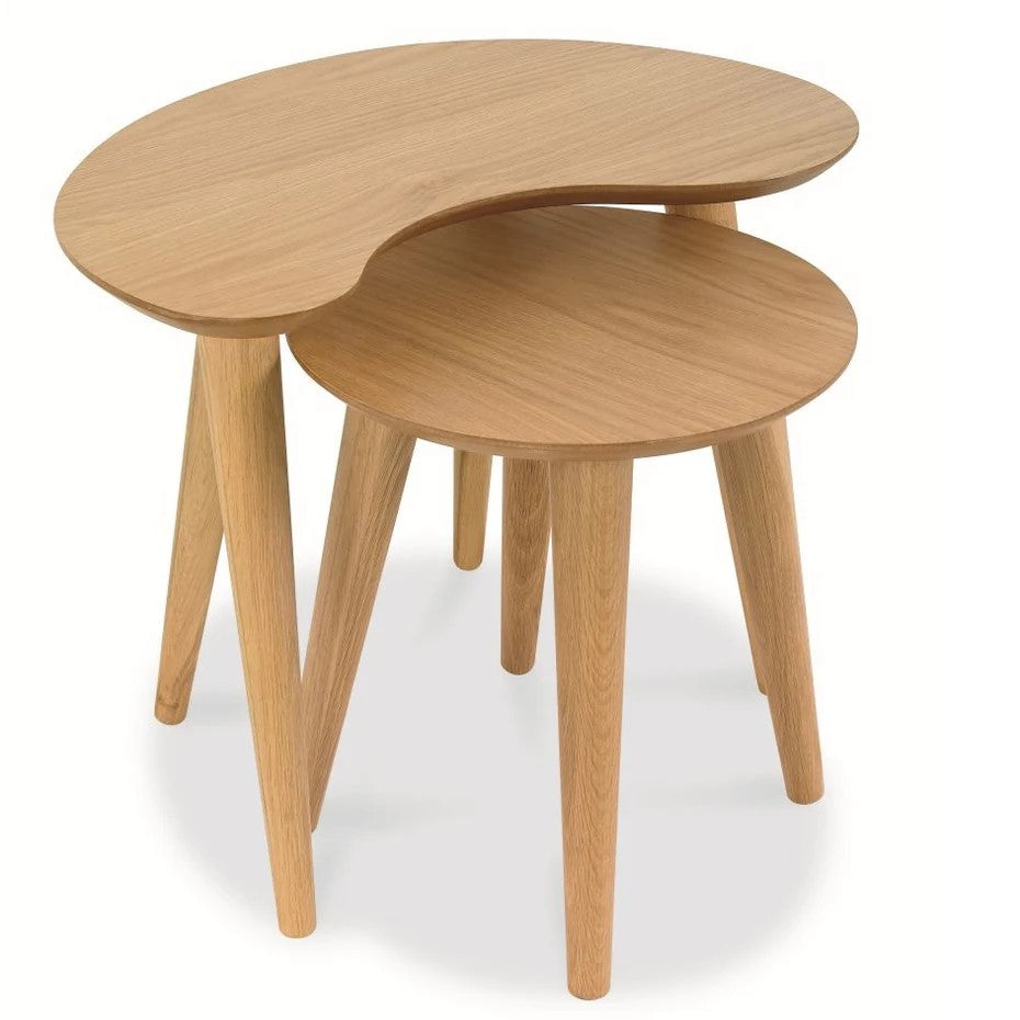 Little Wooden Side Table - Set of 2