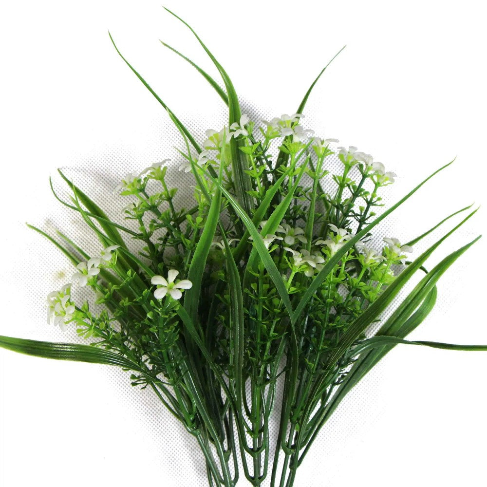 Living Artificial UV Daisy Grass Stem 30cms