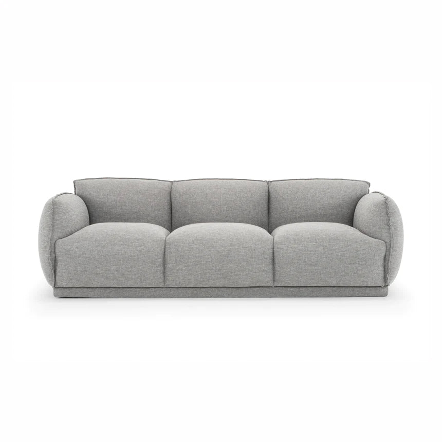 Living Room Harmony 4-Seater Sofa-Graphite Grey