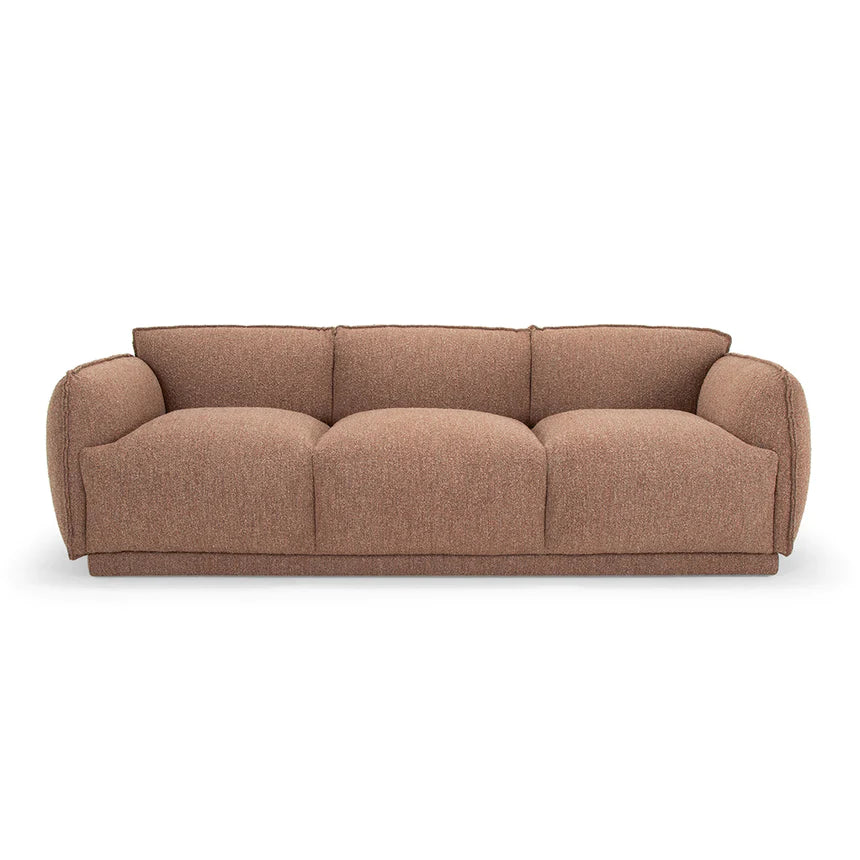 Living Room Harmony 4-Seater Sofa-Rustic Brown
