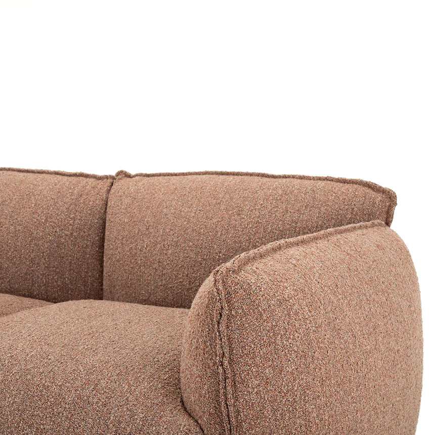 Living Room Harmony 4-Seater Sofa-Rustic Brown