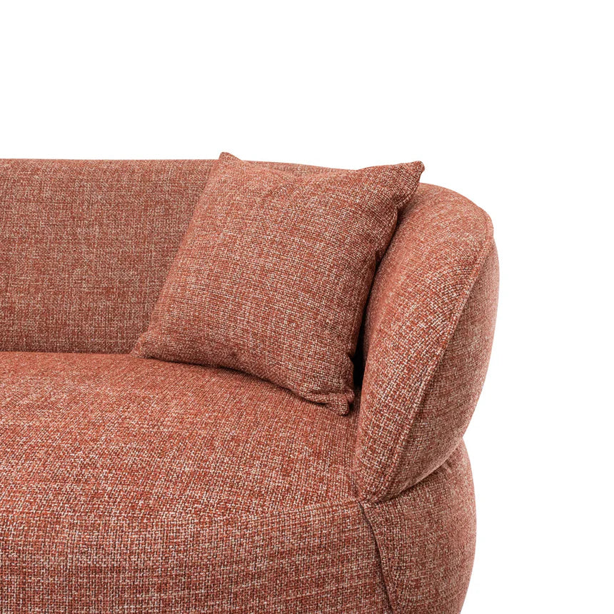 Living Space 3-Seater Sofa - Moss Rust Orange