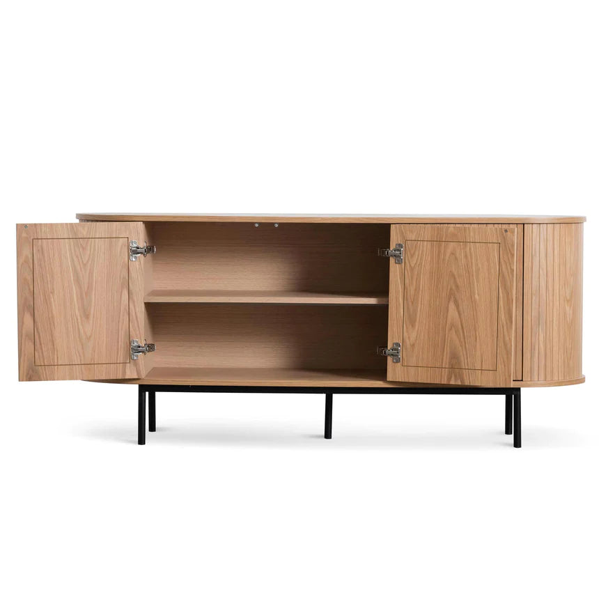 Luxe Lattice Side Table 170cms - Natural