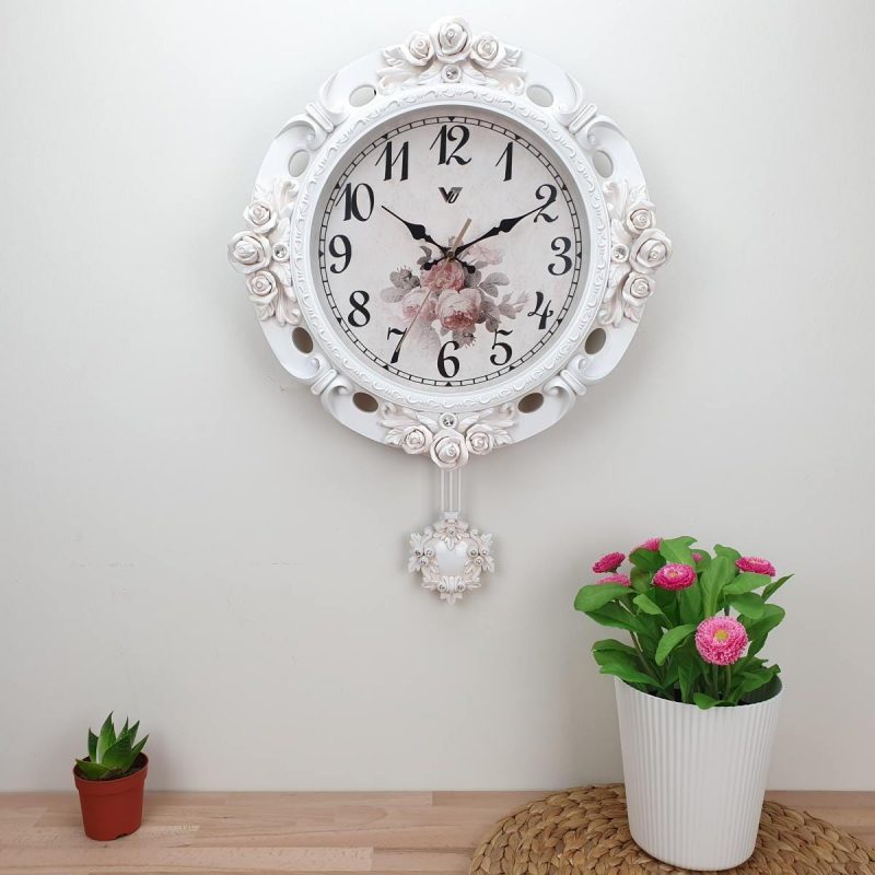 Luxurious Decor Pendulum Wall Clock 55cms