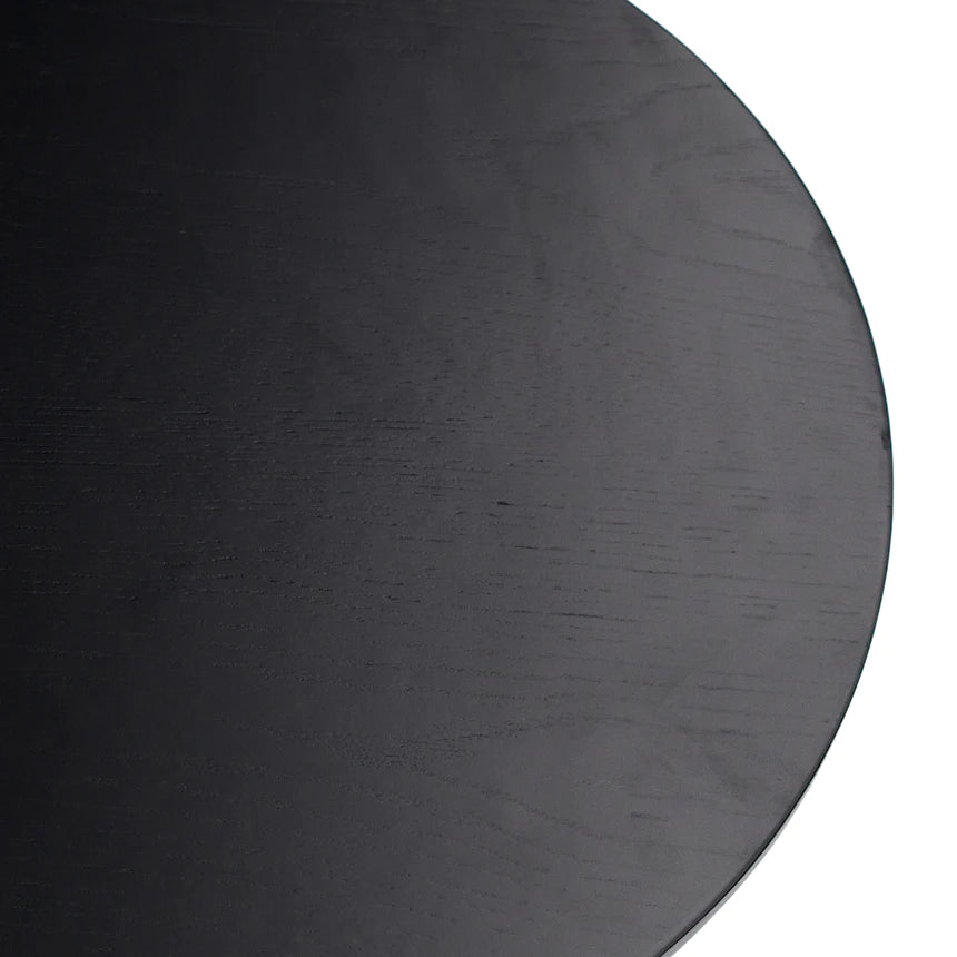 Luxury Metal Side Table 50cms - Black