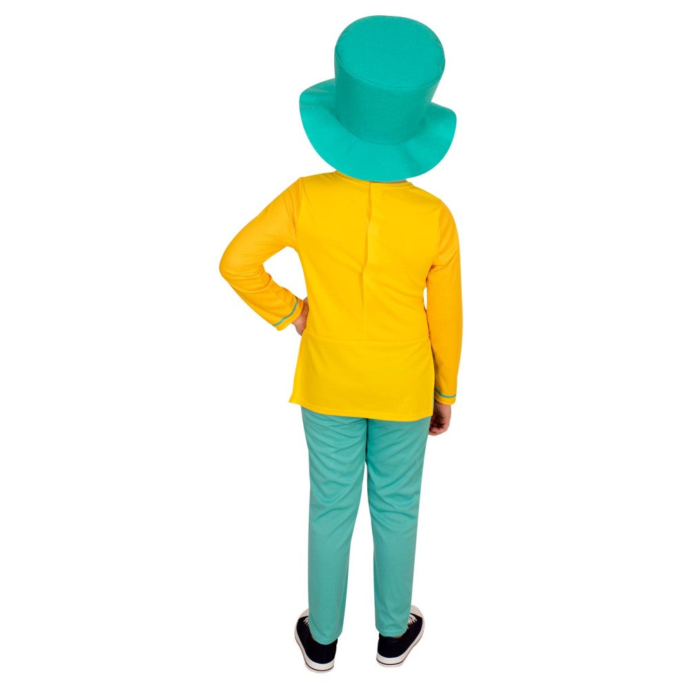 Mad Hatter Classic Child Boy's Costumes (Available in 2 Sizes)
