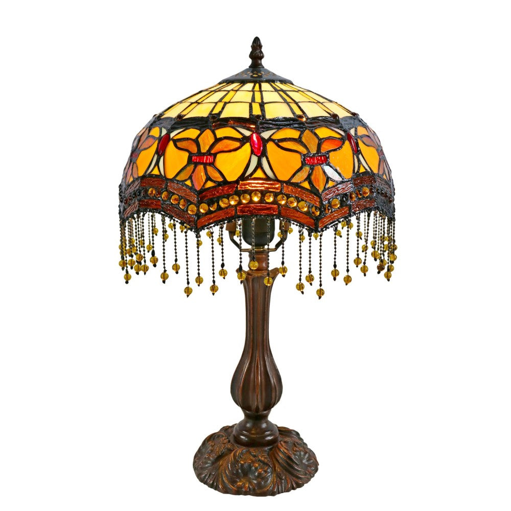 Madonna Style Beaded Table Lamp