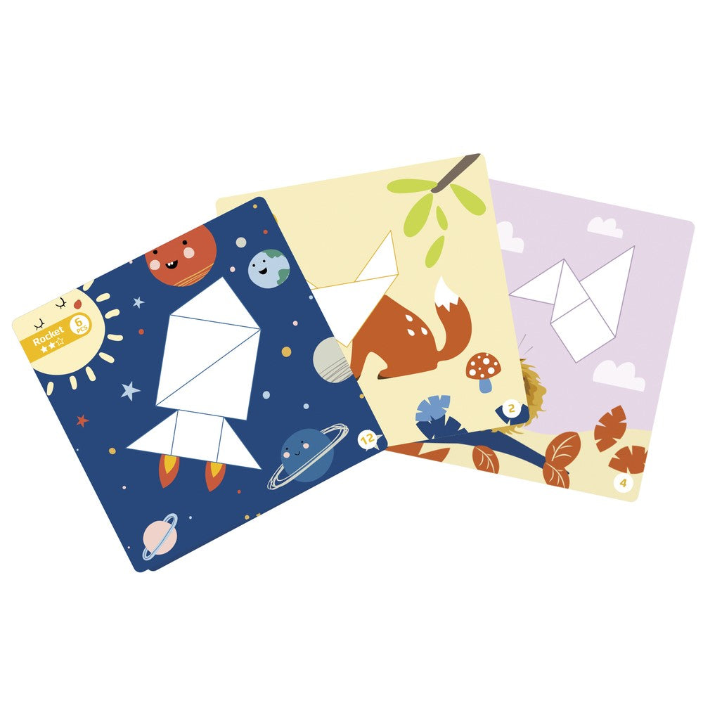 Magnetic Tangram Play Brainteaser Puzzle