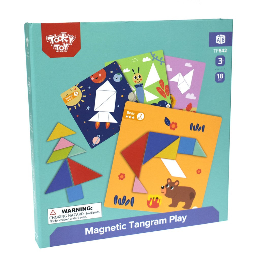 Magnetic Tangram Play Brainteaser Puzzle