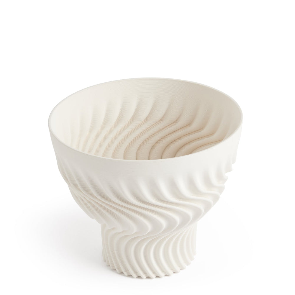 Mai Minimalist White Centerpiece Bowl