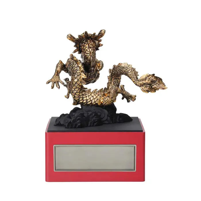 Majestic Tribute 2024 Year of the Dragon Pewter Figurine