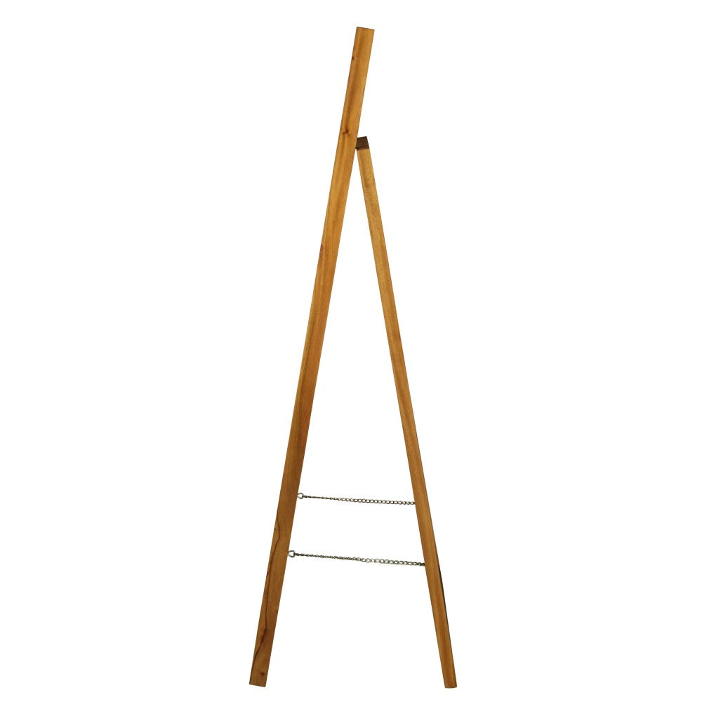 Manhattan Solid Light Brown Timber Wall Mirror - 65cms