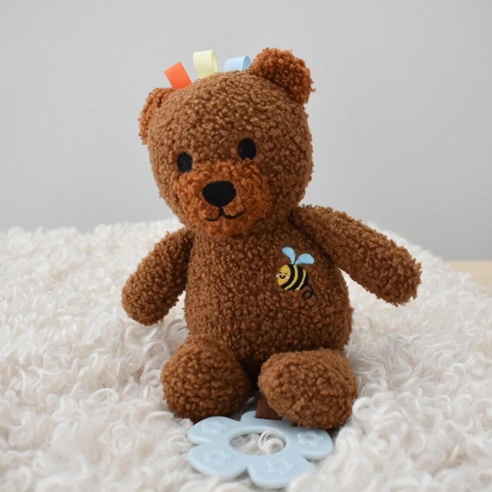 Maple Bear Jiggler Snuggle Buddy Playtime Delight