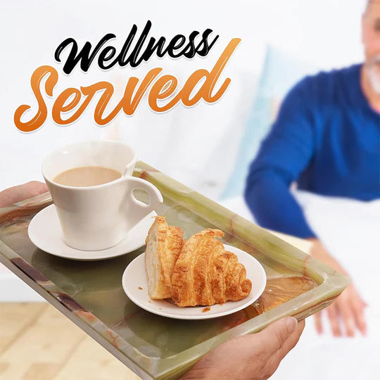 Marble Beauty Splendor Vanity Tray - Rectangle