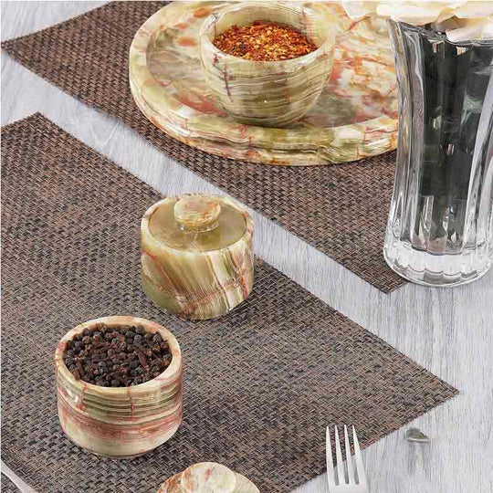 Marble Splendor Vanity Tray with Accessories (Available in 3 Colors)