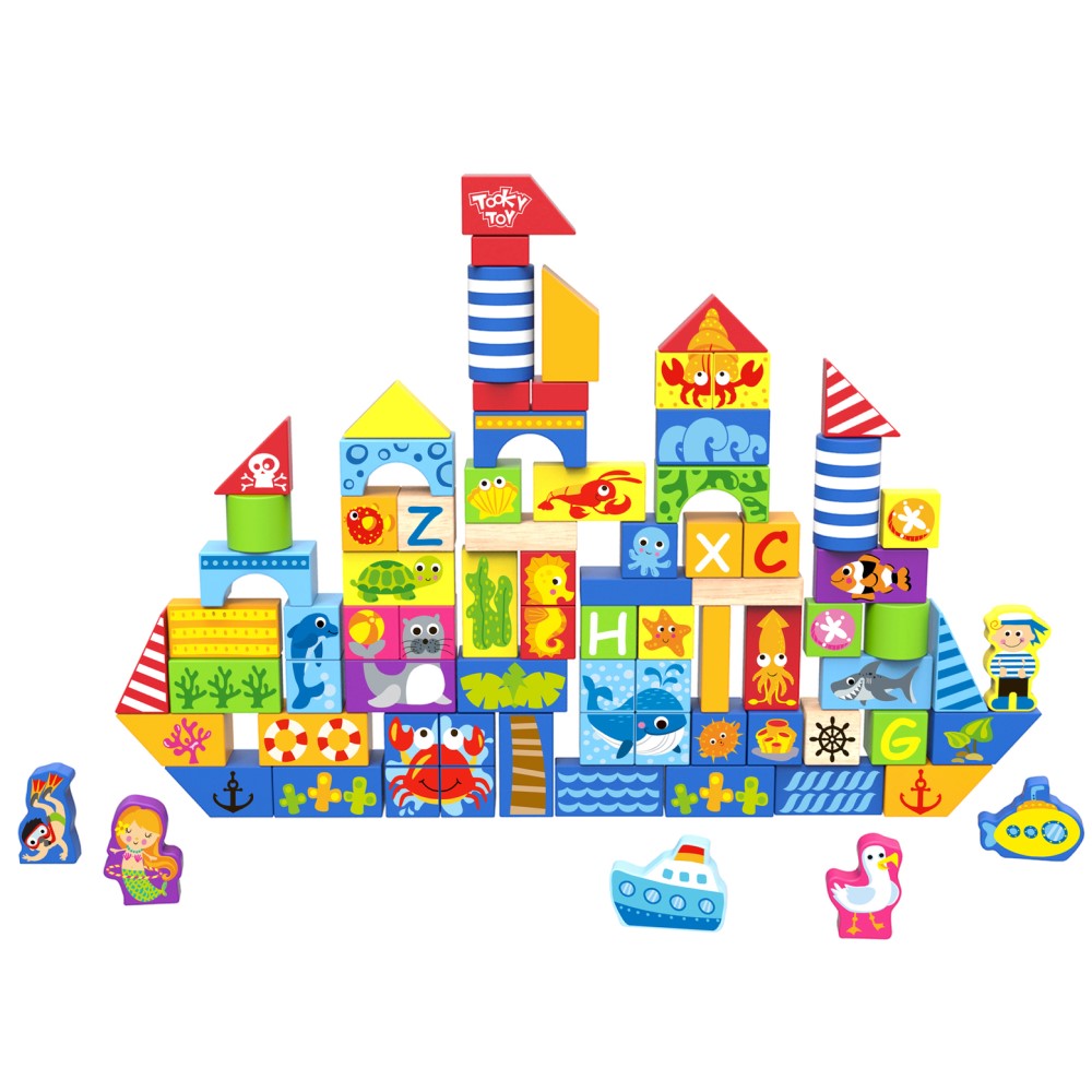 Marine Building Blocks 80Pcs