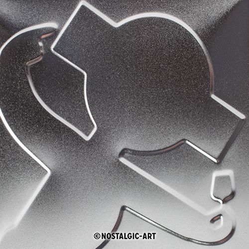 Martini - Vermouth Waiter Yellow - Small Sign Board 15 x 20cm