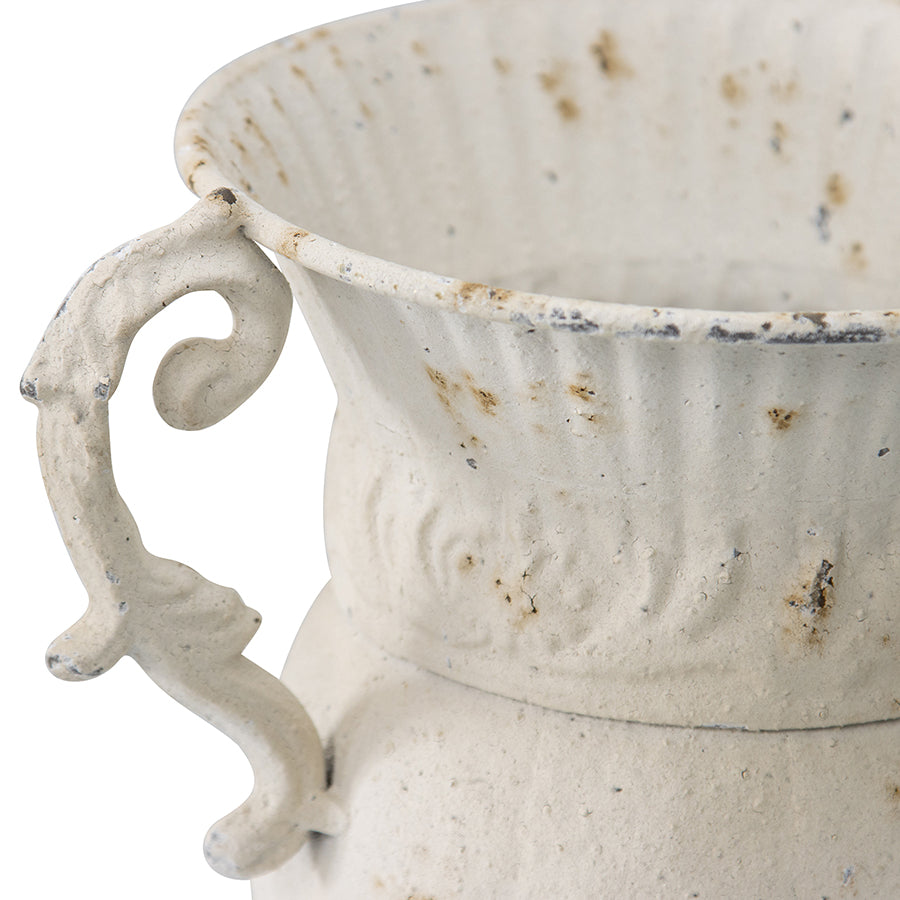 Martinique Aged Fluted Slim Urn - 24x18x36cms