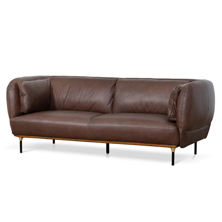 Masterpiece Elegance 3-Seater Leather Sofa