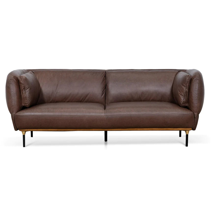 Masterpiece Elegance 3-Seater Leather Sofa