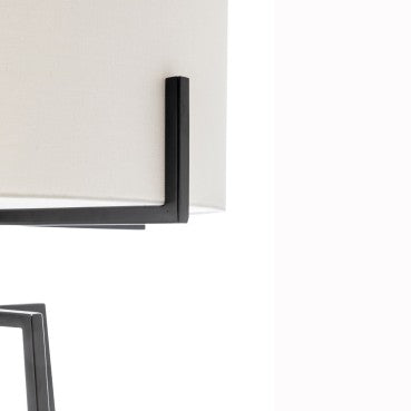 Matte Square-Edged Metal Dimmable Floor Lamp - Available in 2 Sizes