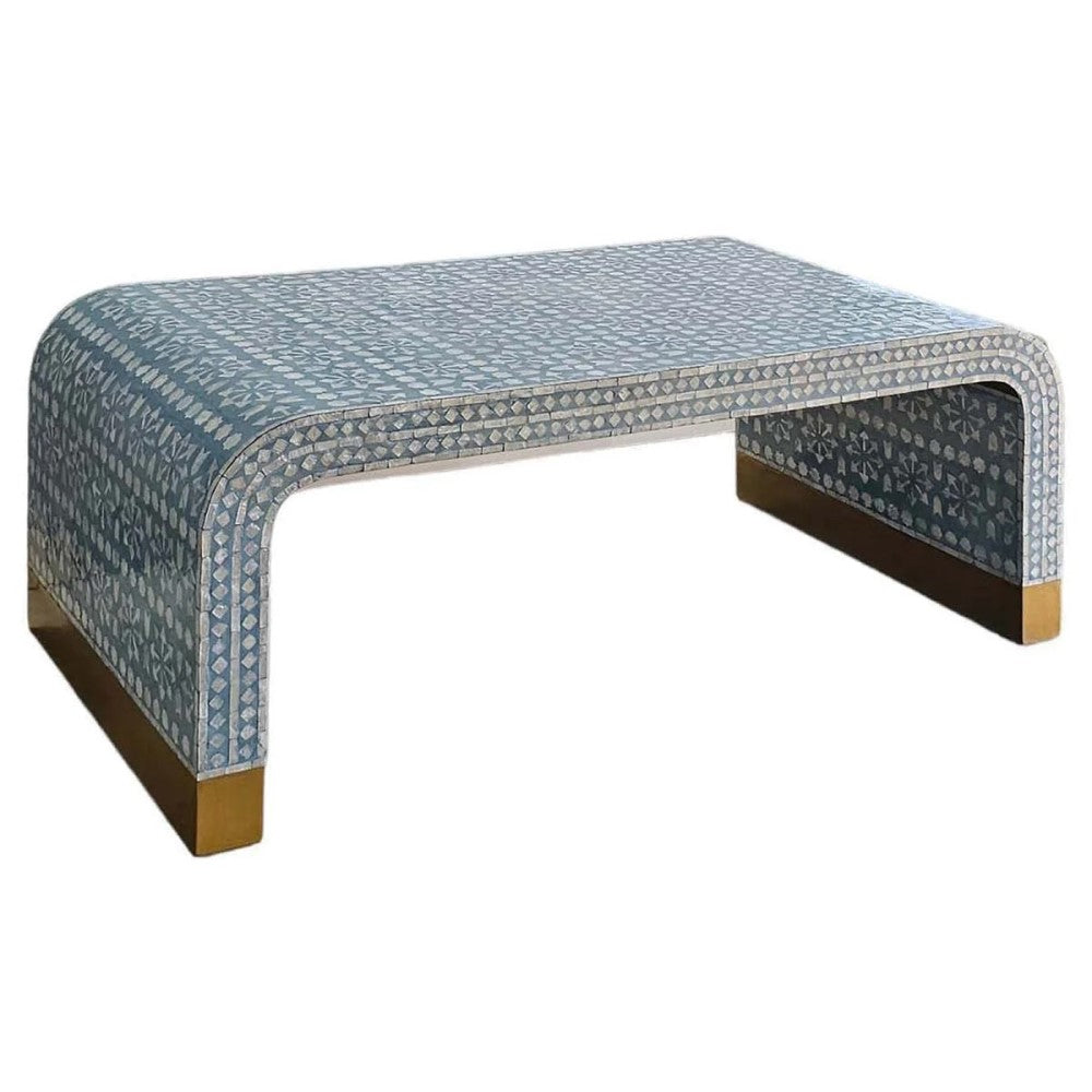 Mediterranean Pearl Low Coffee Table