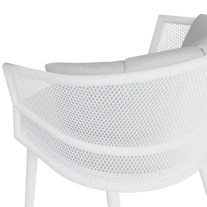 Mesh Harmony Dining Chair With Cushion (Available in 2 colors)