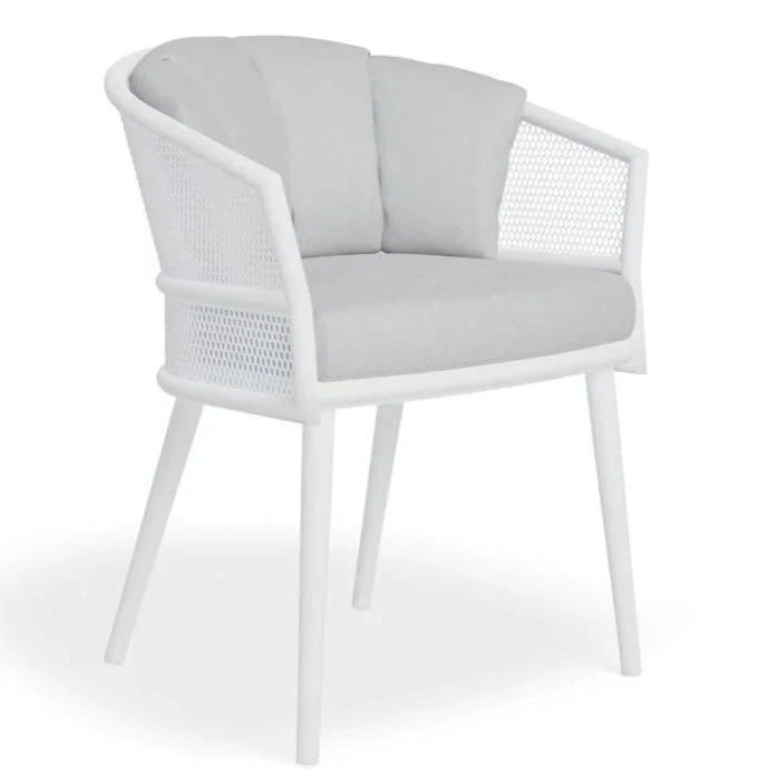 Mesh Harmony Dining Chair With Cushion (Available in 2 colors)