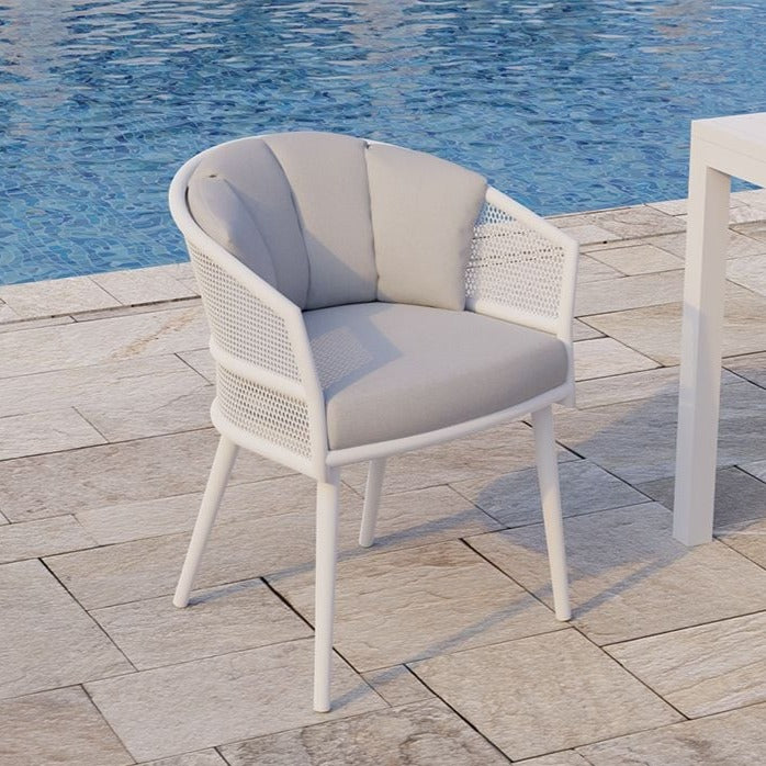 Mesh Harmony Dining Chair With Cushion (Available in 2 colors)