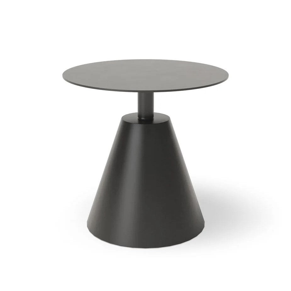 Metal Bliss Centerpiece Coffee Table - Charcoal