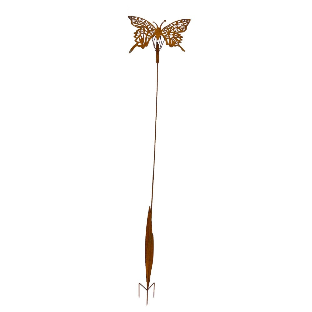 Metal Butterfly Garden Stake - 190cms