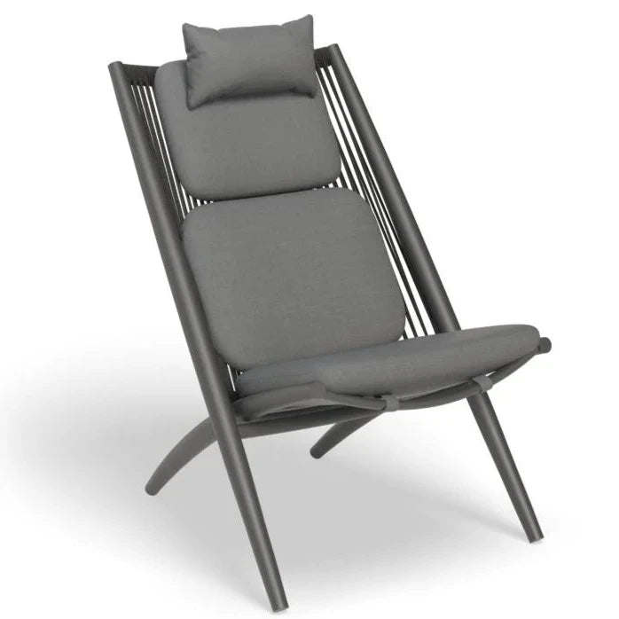 Metal Fusion Relaxation Chair With Cushion (Available in 2 colors)