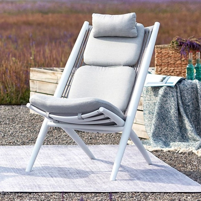 Metal Fusion Relaxation Chair With Cushion (Available in 2 colors)