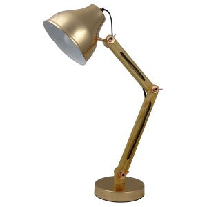 Metal Study Table Lamp - Copper