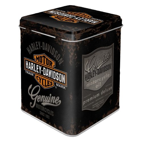 Metal Tin Storage Box - Harley-Davidson Genuine