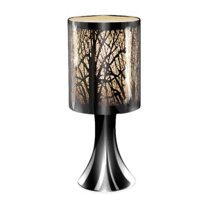 Metal Touch Table Lamp White - Trees