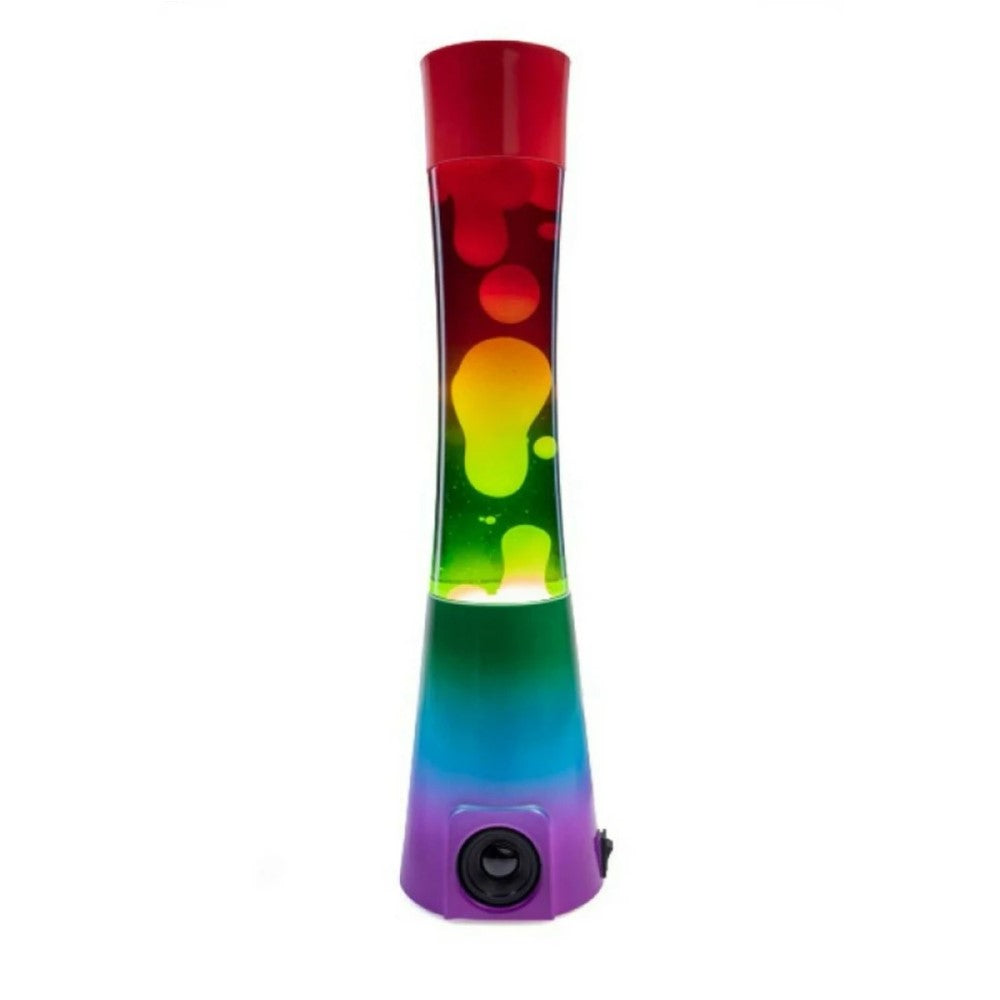 Bluetooth Speaker Motion Lava Lamp Rainbow