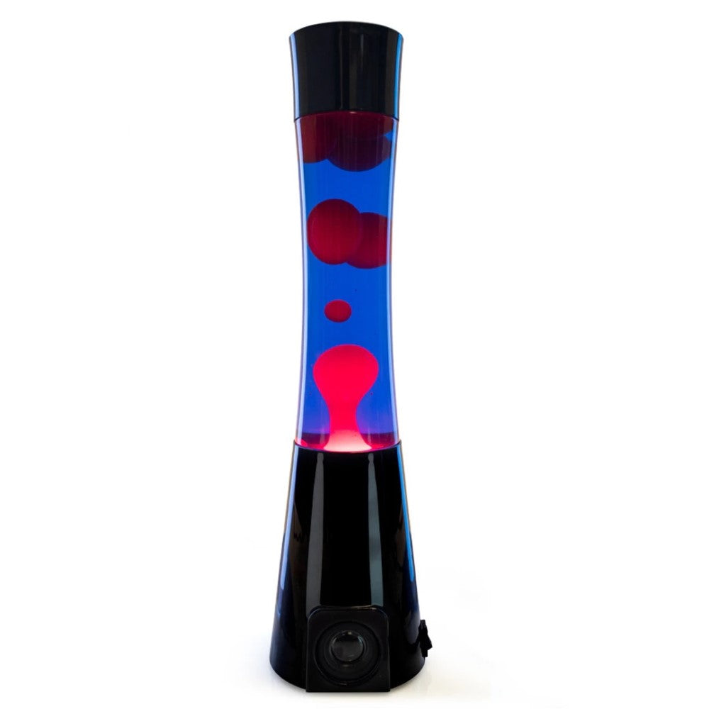 Bluetooth Speaker Motion Lava Lamp Black/Purple/Red