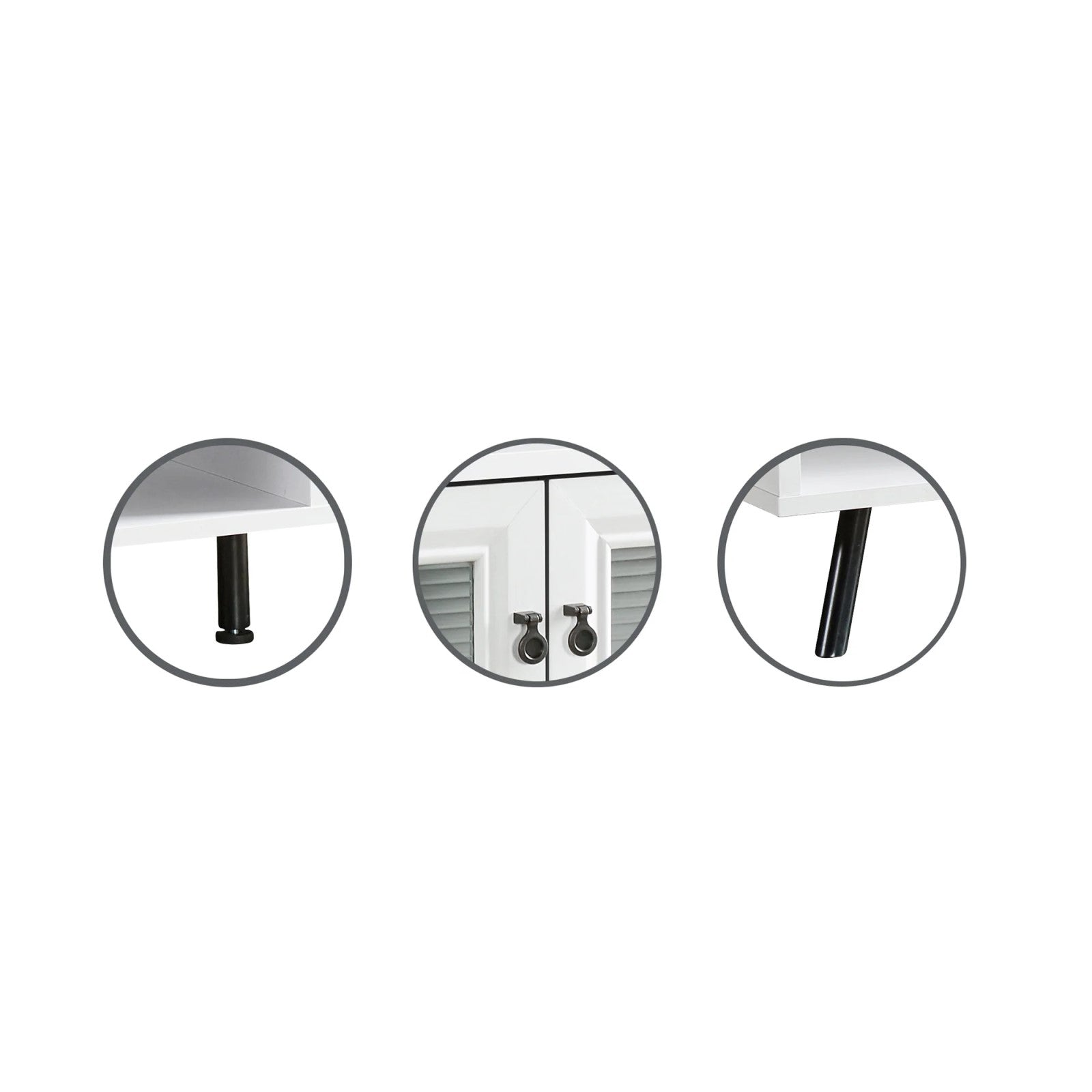 Metropolitan Marvel TV Unit in White