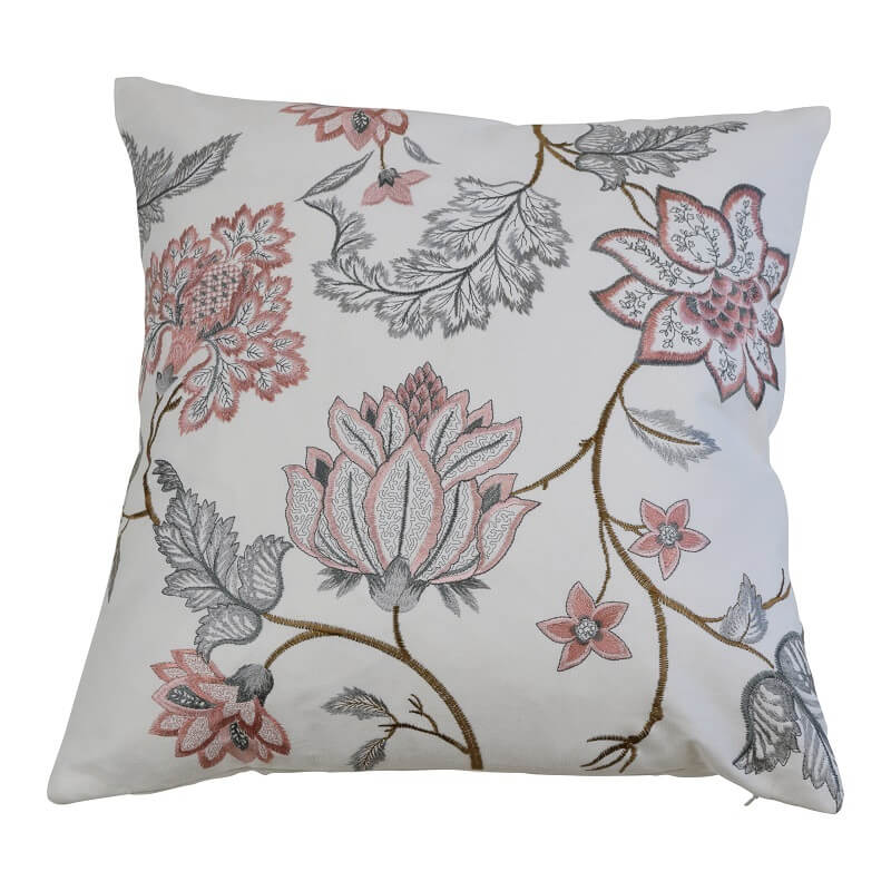 Mia 50x50cm Cotton Cushion Cover - Blush