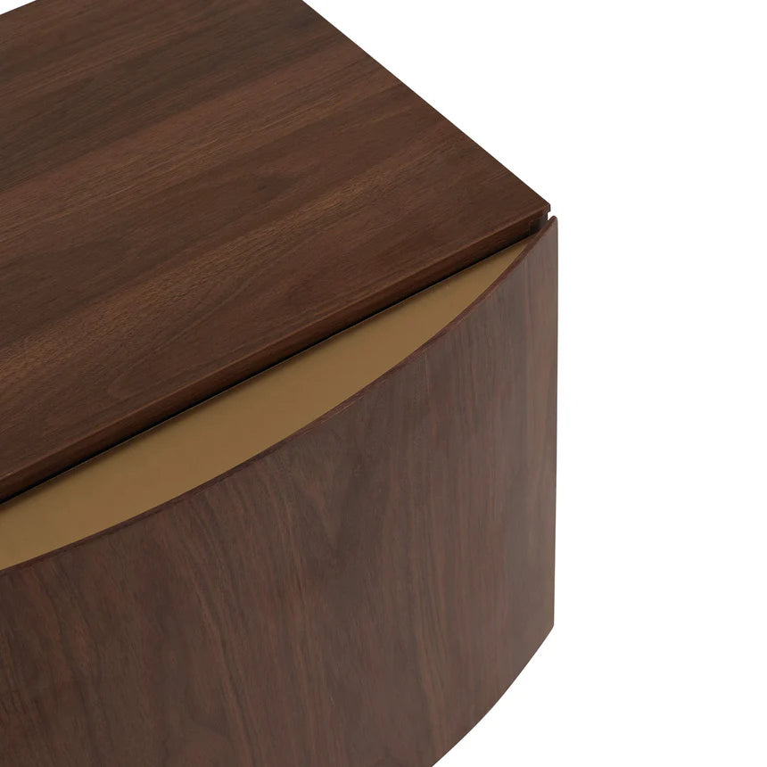 Mid-Century Walnut Entertainment Unit