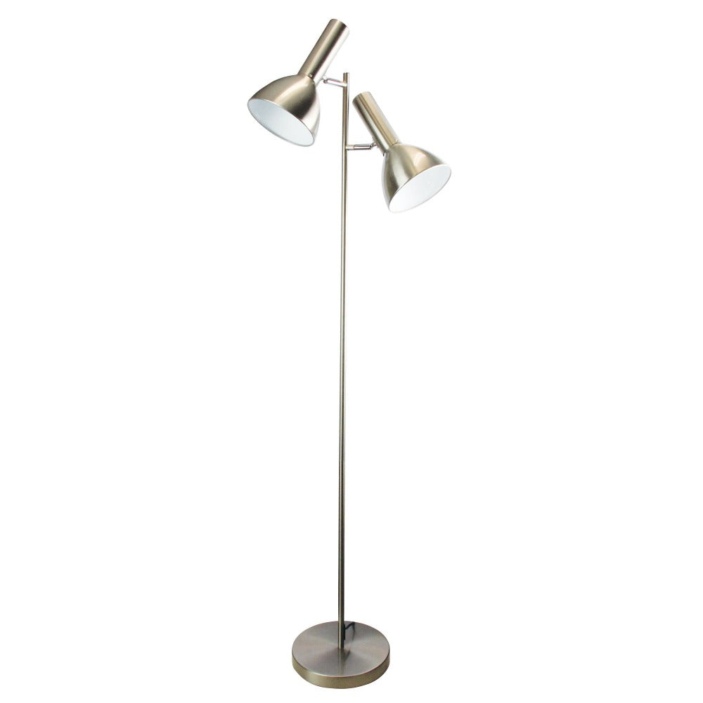 Mid-Century Twin Floor Lamp (Available in 4 Colors)
