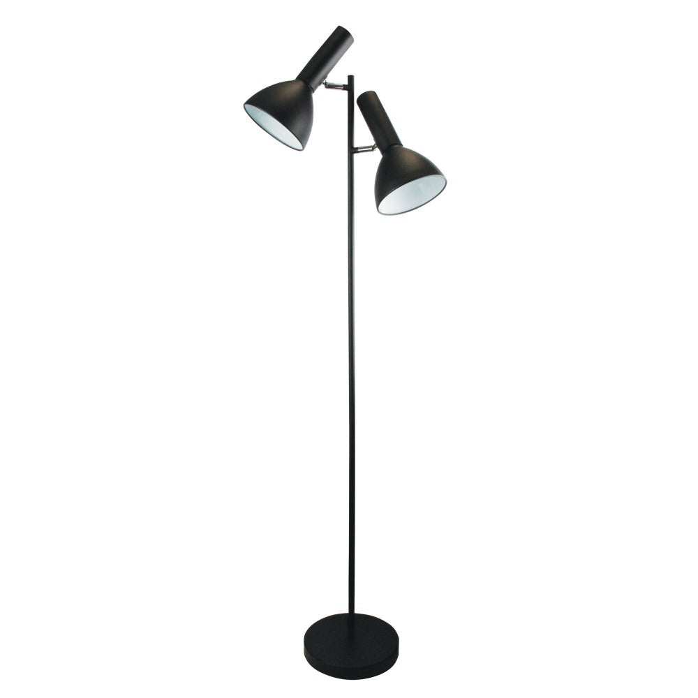 Mid-Century Twin Floor Lamp (Available in 4 Colors)