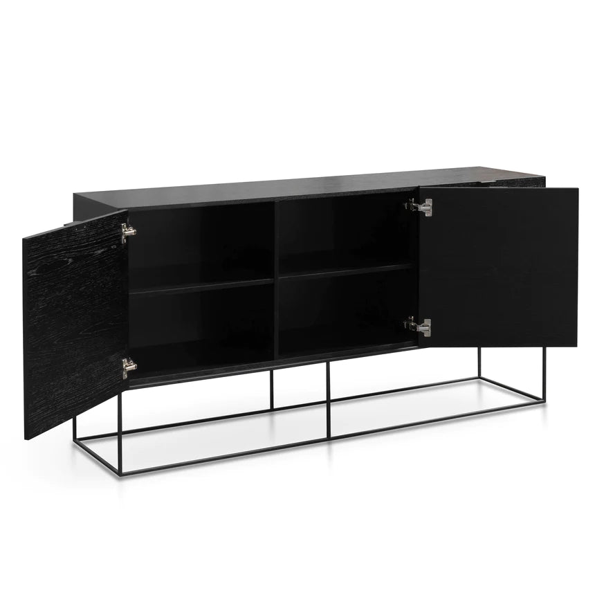 Midnight Mirage Side Table 180cms - Black