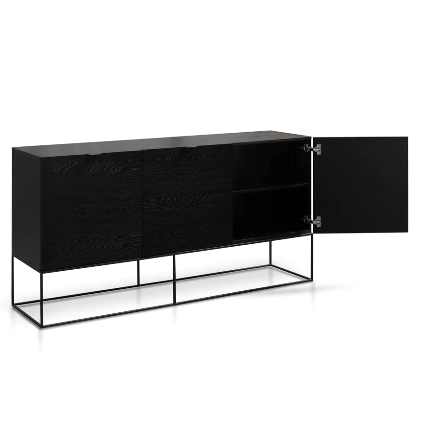 Midnight Mirage Side Table 180cms - Black